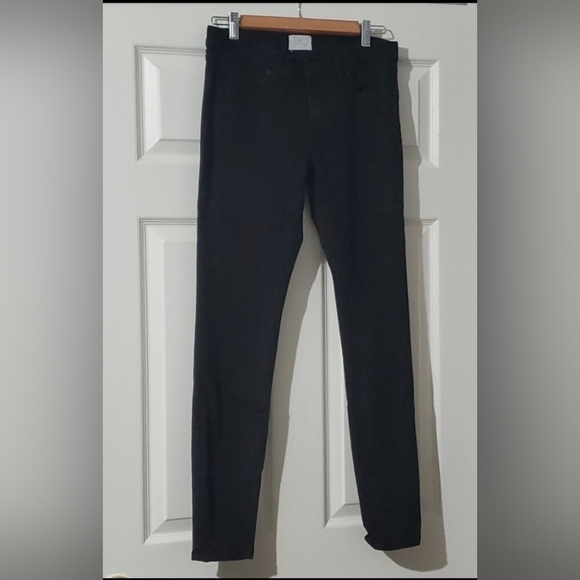 Caslon black skinny jeans pants rayon blend size 28 equals US size 6 - Picture 1 of 12